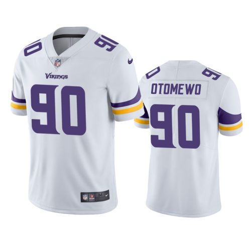 Esezi Otomewo 90 Minnesota Vikings White Vapor Limited Jersey