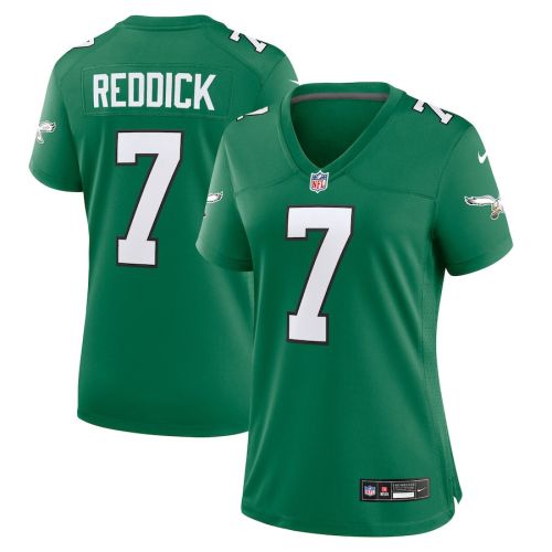 Haason Reddick 7 Philadelphia Eagles Women Alternate Game Jersey - Kelly Green