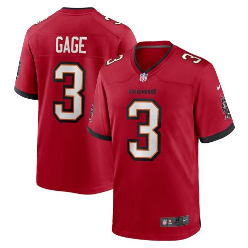 Russell Gage 3 Tampa Bay Buccaneers Men Game Jersey - Red