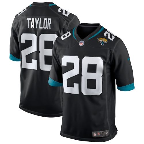 Fred Taylor 28 Jacksonville Jaguars Men Game Retired Jersey - Black