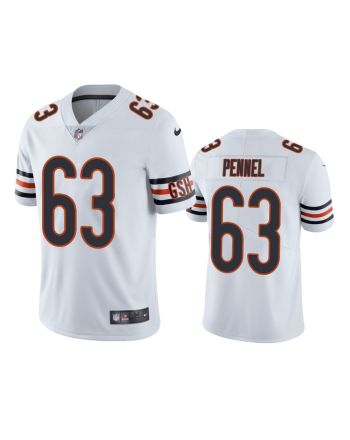 Chicago Bears Pennel 63 White Vapor Limited Jersey