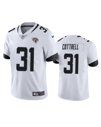 Nathan Cottrell 31 Jacksonville Jaguars White Vapor Limited Jersey