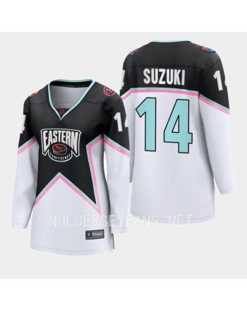 Nick Suzuki 14 Montreal Canadiens Black 2023 All-Star Eastern Conference Jersey Women