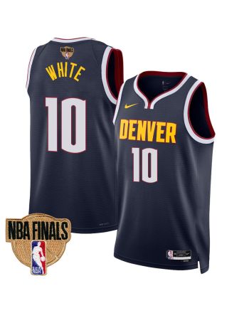 Jack White 10 Denver Nuggets Final Champions 2023 Swingman YOUTH Jersey - Black