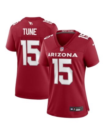 Clayton Tune 15 Arizona Cardinals Game Women Jersey - Cardinal