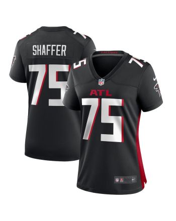 Justin Shaffer Atlanta Falcons Women's Player Game Jersey - Black