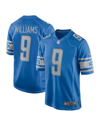 Jameson Williams 9 Detroit Lions 2022 Draft First Round Pick Player Game Jersey In Blue