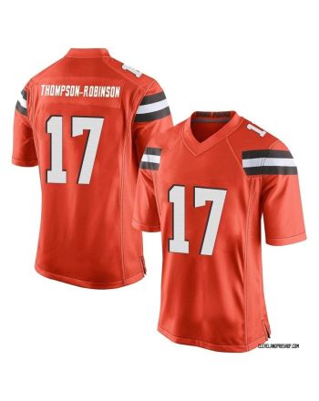 Dorian Thompson-Robinson 17 Cleveland Browns Limited Alternate Men Jersey - Orange