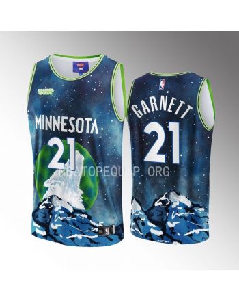 Kevin Garnett 21 Minnesota Timberwolves NBA & KidSuper Studios Unisex Hometown Jersey