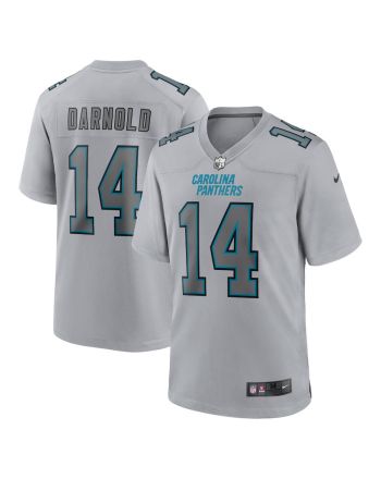 Sam Darnold 14 Carolina Panthers Atmosphere Fashion Game Jersey - Gray