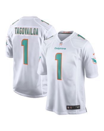 Tua Tagovailoa Miami Dolphins Game Jersey - White Jersey