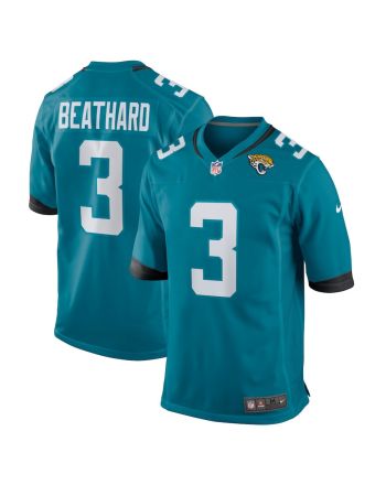 C.J. Beathard 3 Jacksonville Jaguars Men's Game Jersey - Teal