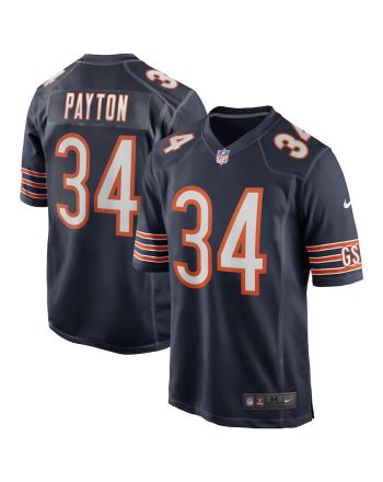 Walter Payton 34 Chicago Bears Men Game Retired Jersey - Navy