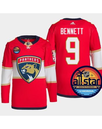 Sam Bennett 9 Florida Panthers Red Jersey 2023 NHL All-Star