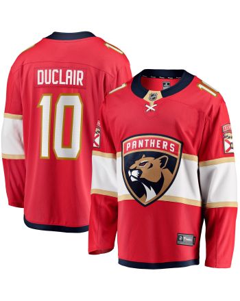 Men's Anthony Duclair Red Florida Panthers Breakaway Player Jersey Jersey