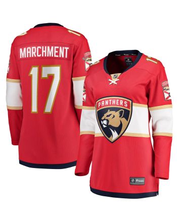 Mason Marchment Florida Panthers Women's Home Breakaway Player Jersey - Red Jersey