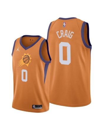 Torrey Craig 0 Phoenix Suns Statement Edition Orange Jersey 2022 Trade Jersey