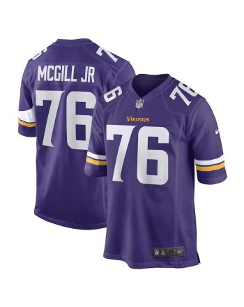 T.Y. McGill Jr. Minnesota Vikings Game Player Jersey - Purple