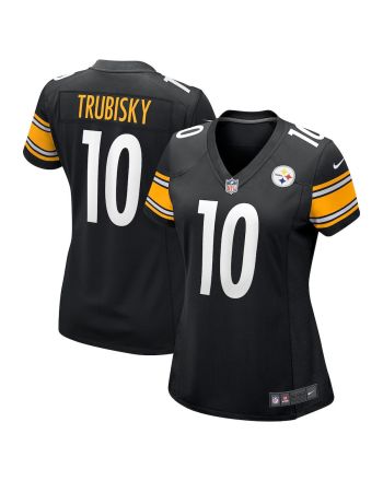 Mitchell Trubisky 10 Pittsburgh Steelers Women's Game Jersey - Black