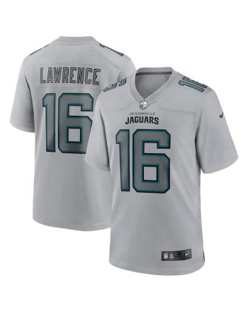 Trevor Lawrence 16 Jacksonville Jaguars Men Atmosphere Fashion Game Jersey - Gray