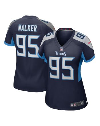 DeMarcus Walker Tennessee Titans Women's Game Player Jersey - Navy