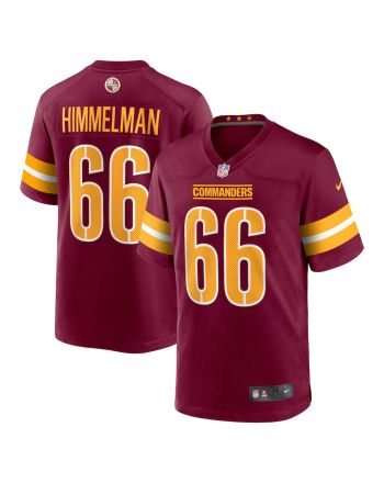 Drew Himmelman 66 Washington Commanders Men Game Jersey - Burgundy