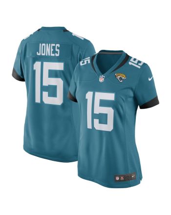 Tim Jones Jacksonville Jaguars Women's Game Player Jersey - Teal