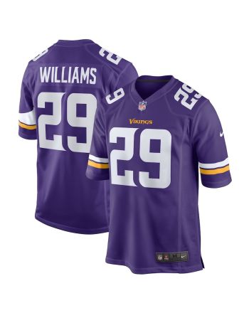 Joejuan Williams 29 Minnesota Vikings Women's Game Jersey - Purple