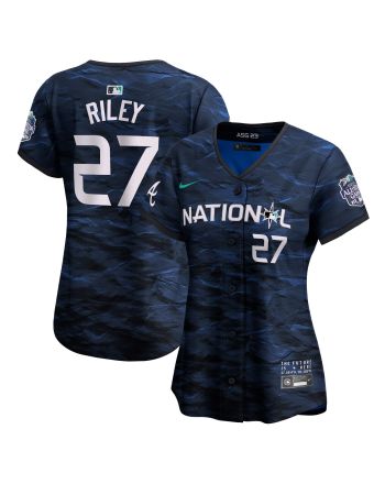 Austin Riley 27 National League Women's 2023 MLB All-Star Game Limited Jersey - Royal