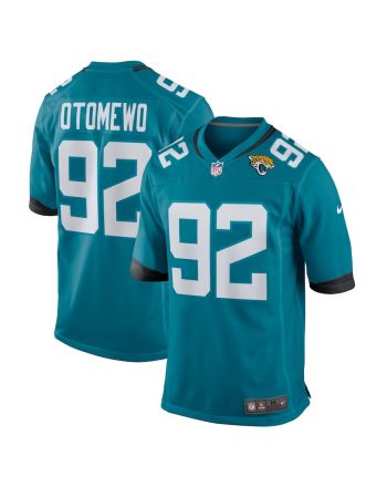 Esezi Otomewo 92 Jacksonville Jaguars Men's Team Game Jersey - Teal