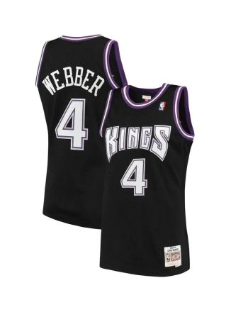 Chris Webber Sacramento Kings Mitchell & Ness 2000-01 Hardwood Classics Swingman Jersey - Black