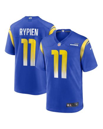 Brett Rypien 11 Los Angeles Rams Game Men Jersey - Royal