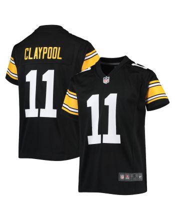 Chase Claypool 11 Pittsburgh Steelers YOUTH Alternate Jersey - Black