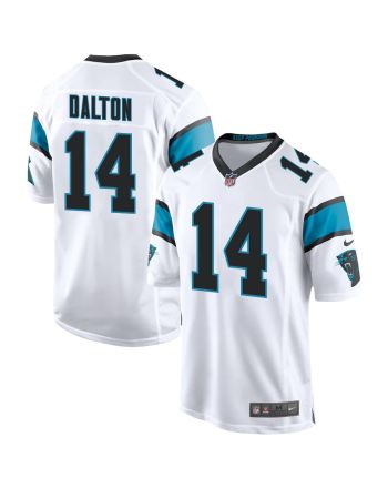 Andy Dalton 14 Carolina Panthers Men Game Jersey - White