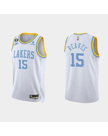 Los Angeles Lakers Austin Reaves 15 2022-23 Classic Edition White Men Jersey