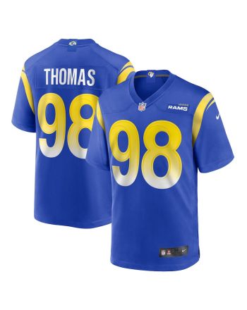 Brayden Thomas Los Angeles Rams Game Player Jersey - Royal