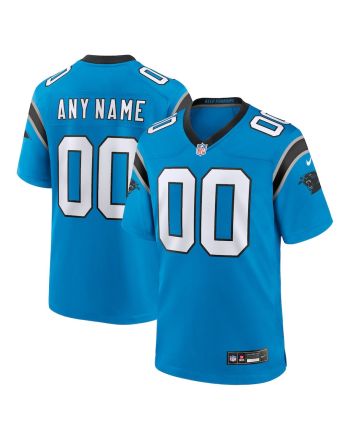 Carolina Panthers Custom Alternate Game Men Jersey - Blue