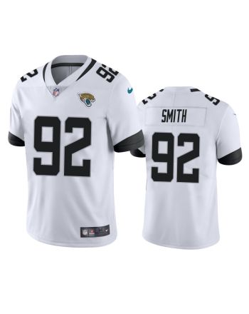 Jordan Smith 92 Jacksonville Jaguars White Vapor Limited Jersey