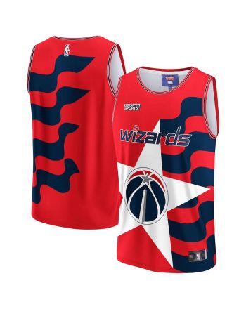 Washington Wizards NBA & KidSuper Studios Unisex Hometown Jersey - Red