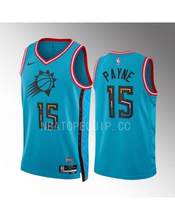 Phoenix Suns Cameron Payne 15 2022-23 City Edition Turquoise Jersey Swingman