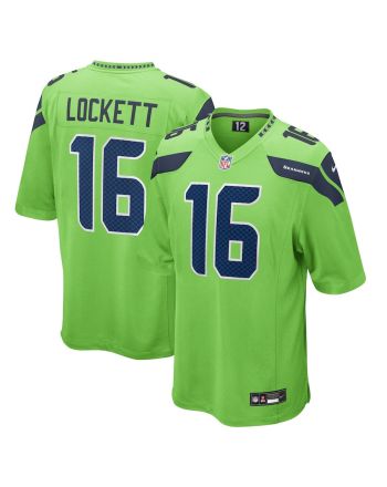 Tyler Lockett 16 Seattle Seahawks Game Men Jersey - Neon Green