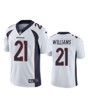 Men's JerseyDenver Broncos K'Waun Williams 21 White Vapor Limited Jersey - Men's