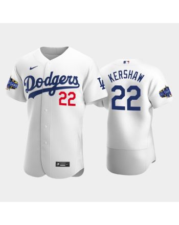 Los Angeles Dodgers Clayton Kershaw 22 Home White 2022-23 All-Star Game Jersey