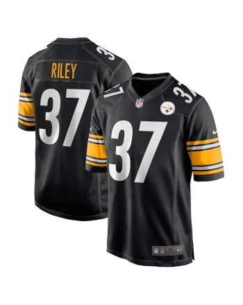 Elijah Riley Pittsburgh Steelers Game Player Jersey - Black