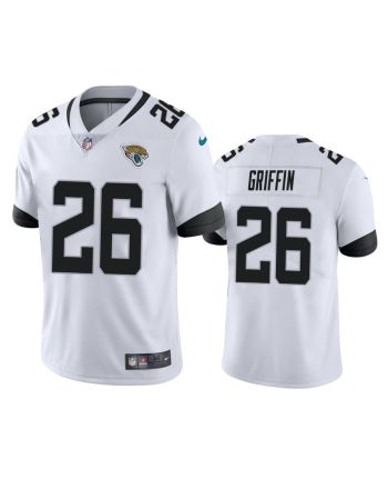 Shaquill Griffin 26 Jacksonville Jaguars White Vapor Limited Jersey