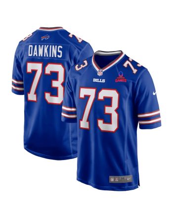 Dion Dawkins 73 Buffalo Bills 2024 Pro Bowl Patch Game Men Jersey - Royal