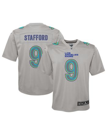 Matthew Stafford Los Angeles Rams Youth Atmosphere Game Jersey - Gray