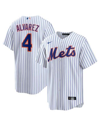 Francisco Alvarez 4 New York Mets Men Jersey - White