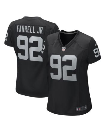 Neil Farrell Jr. Las Vegas Raiders Women's Game Player Jersey - Black