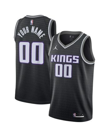 Sacramento Kings Swingman Custom Jersey - Statement Edition - Black